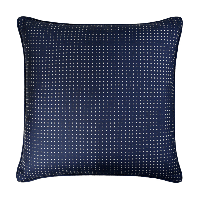 Printed 19/22 Momme Polka Dot Silk Pillowcase Cushion Covers Accept Customized Patterns 